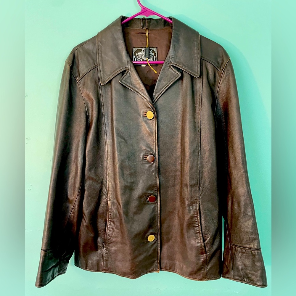Vintage Vera Pelle Leather Jacket
